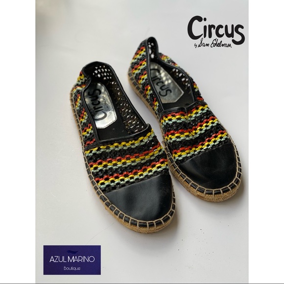 Circus by Sam Edelman — Lena Multi-color black weave flats •Zapatos/alpargatas• - Picture 2 of 12